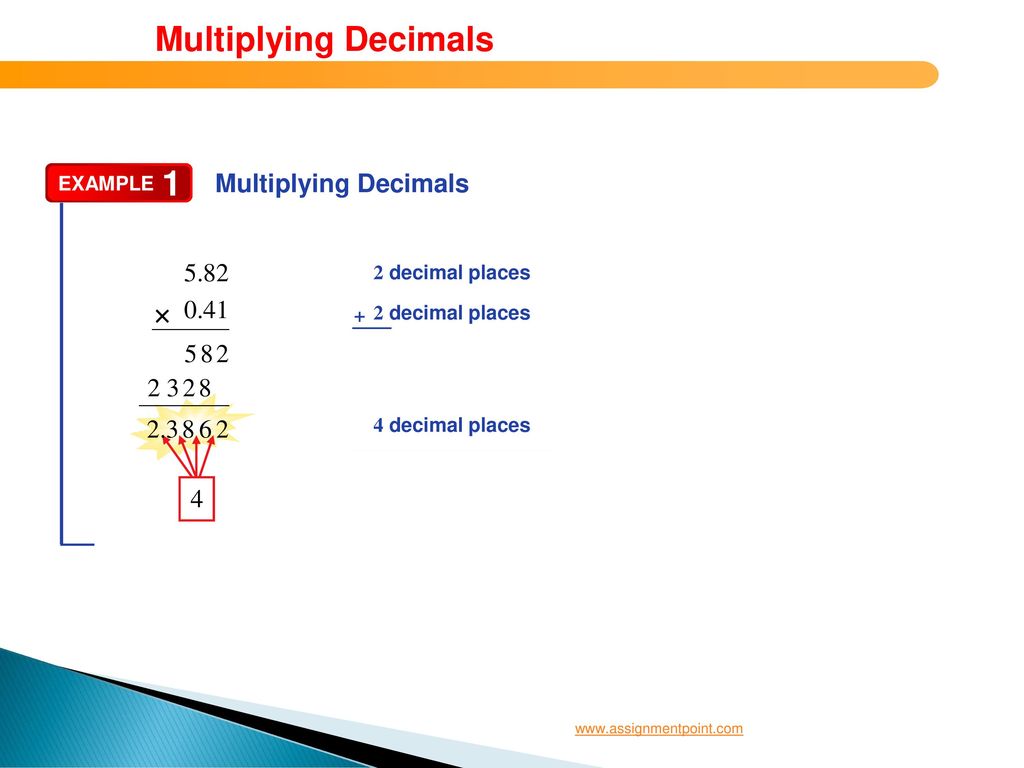 Multiplying Decimals Ppt Download