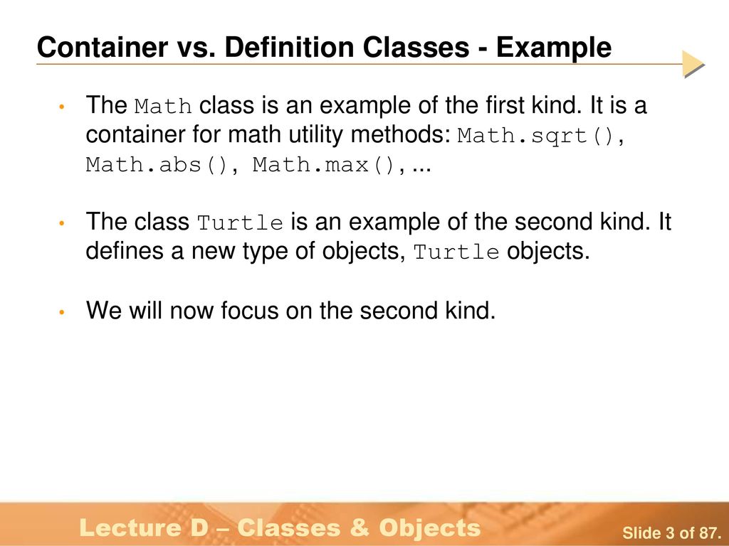 Lesson C – Classes & Objects - ppt download