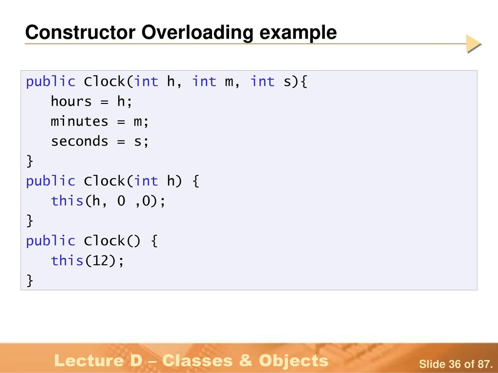 Lesson C – Classes & Objects - ppt download