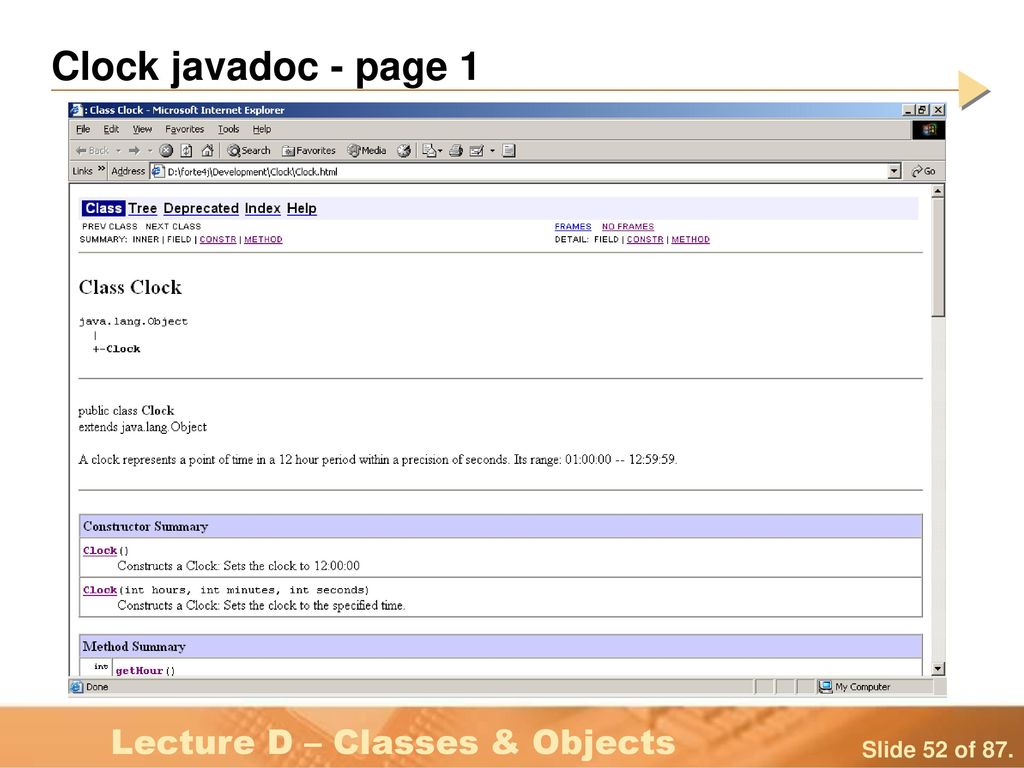 Lesson C – Classes & Objects - ppt download