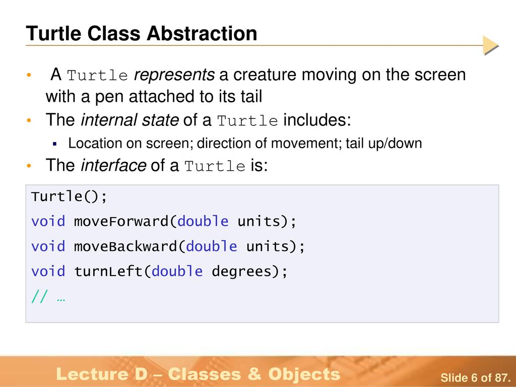 Lesson C – Classes & Objects - ppt download