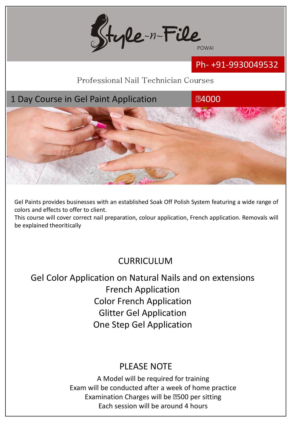 Salon Designers brings you 1 Days Nail Technician Course With Acrylic Nails  Location: Lahore Date:23rd –january-2024 Time : 11:00am ... | Instagram