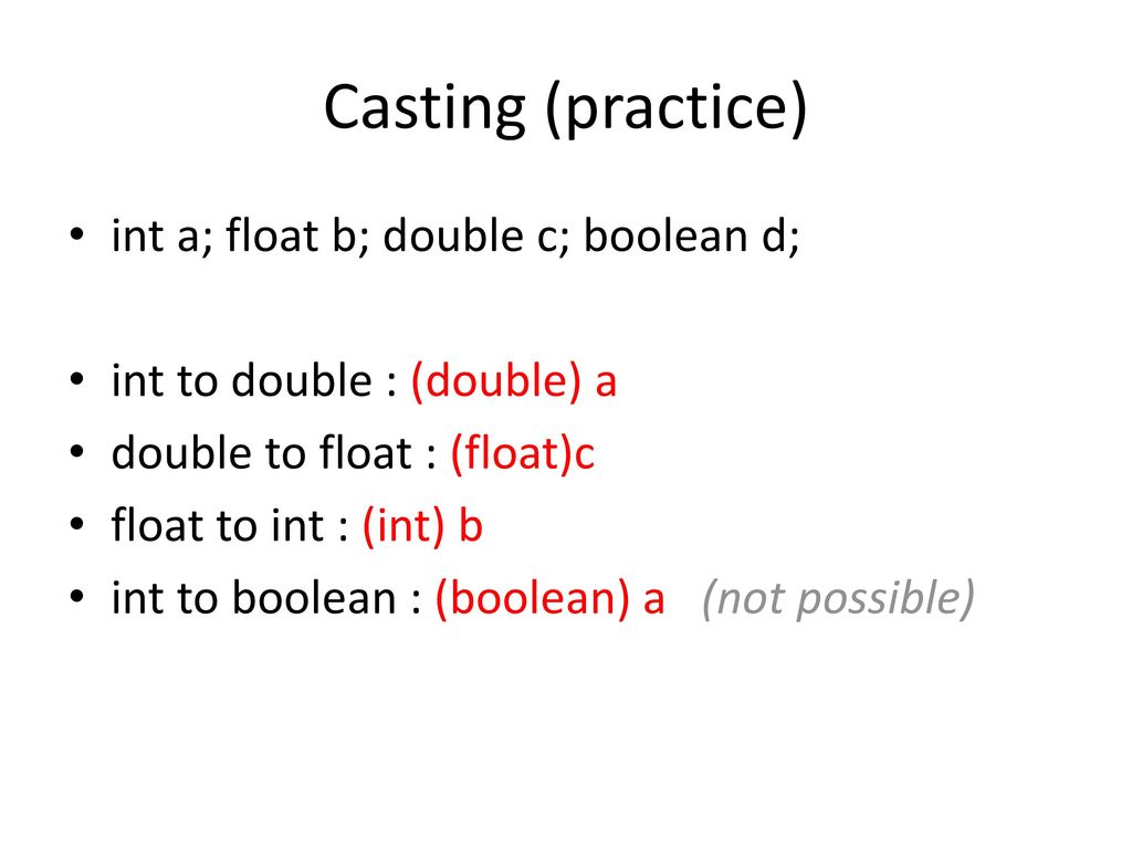 2. Java language basics (2) - ppt download