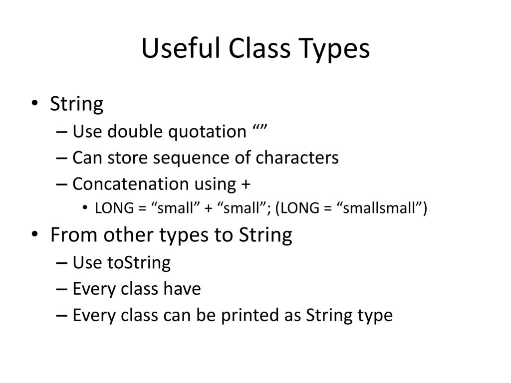2. Java language basics (2) - ppt download
