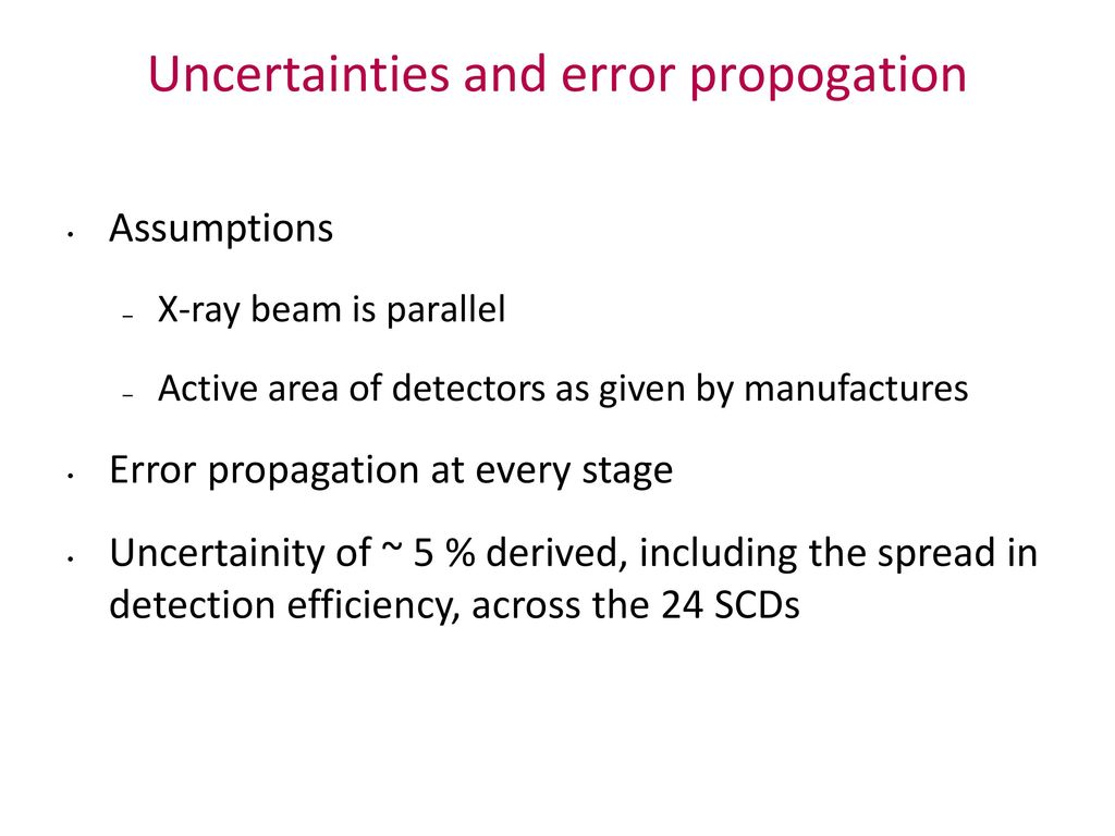 Calibration of swept charge devices (CCD-54) - ppt download