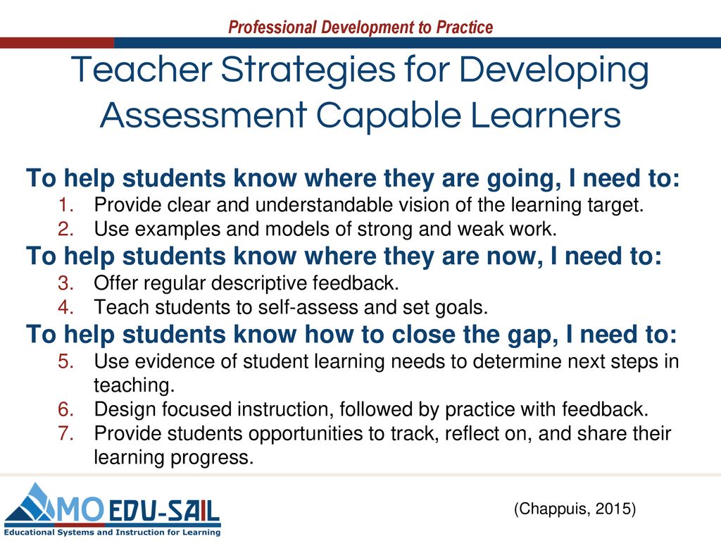 Helping Students Understand Assessment - ppt download