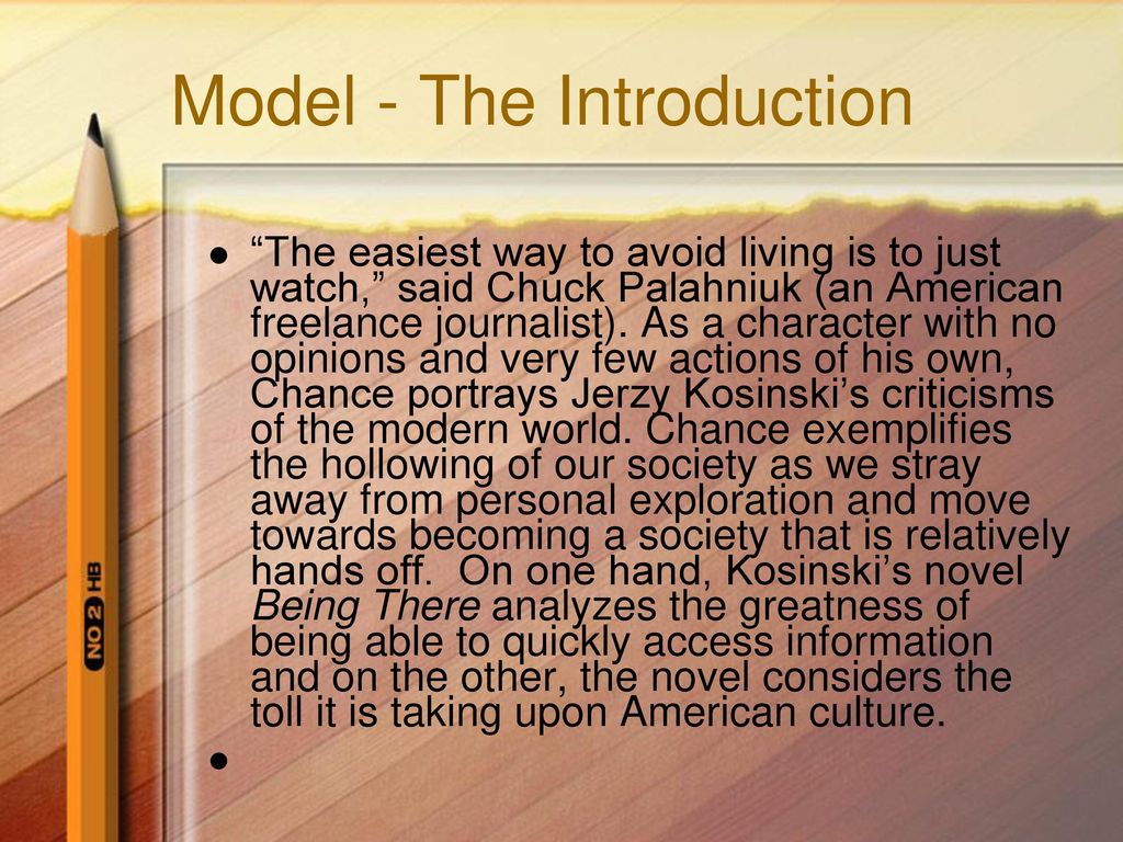 Model - The Introduction