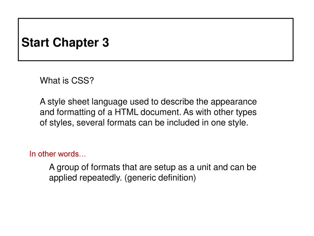 Bare bones notes. - ppt download