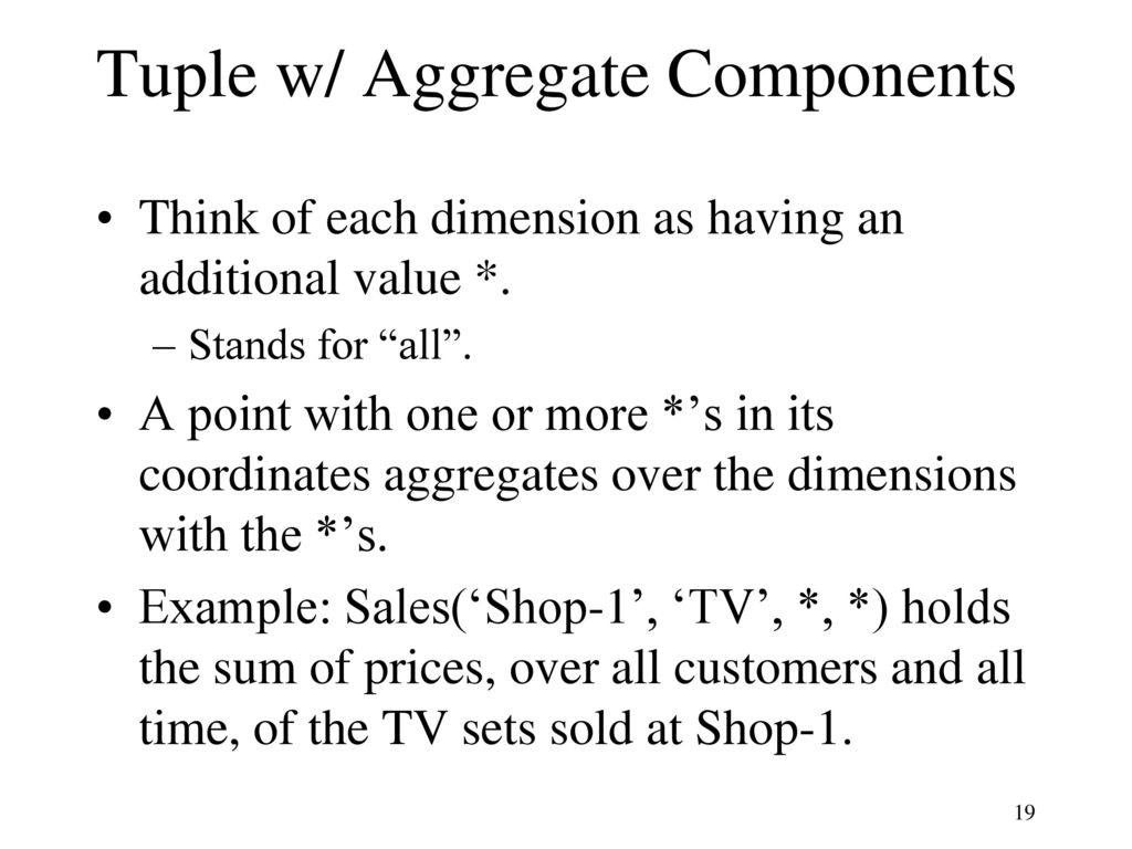 On line analytic processing ppt download