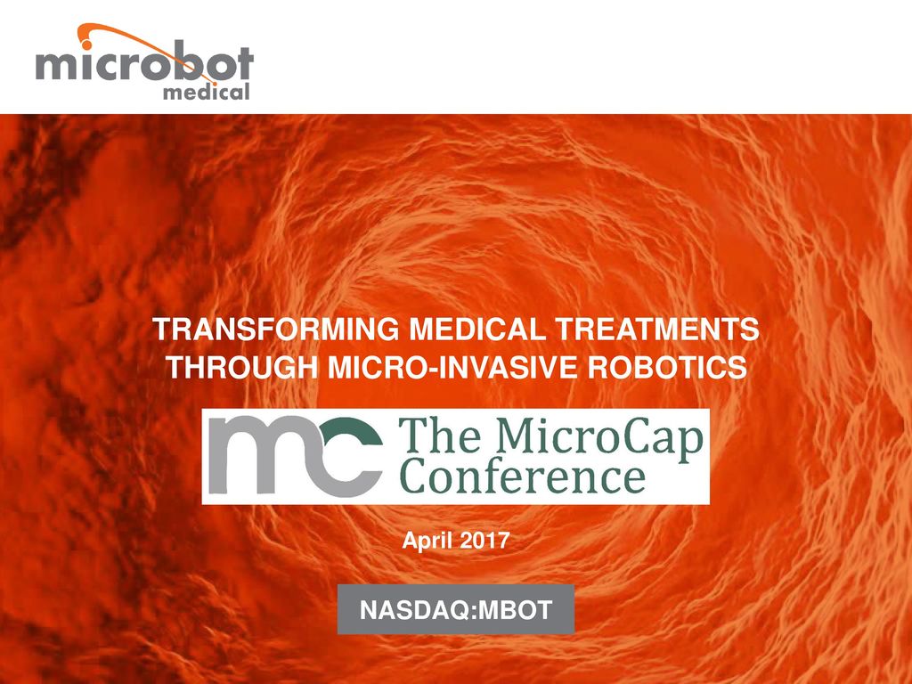 Transforming Medical Treatments Through Micro-invasive Robotics - Ppt ...