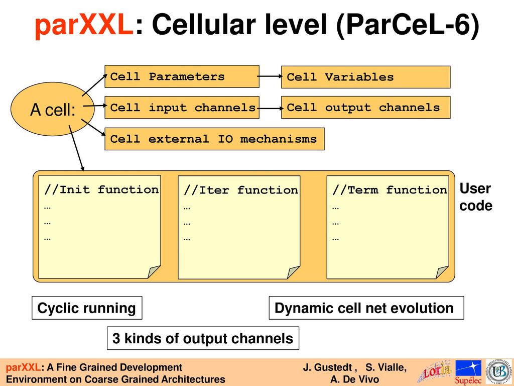 parXXL: Cellular level (ParCeL-6)