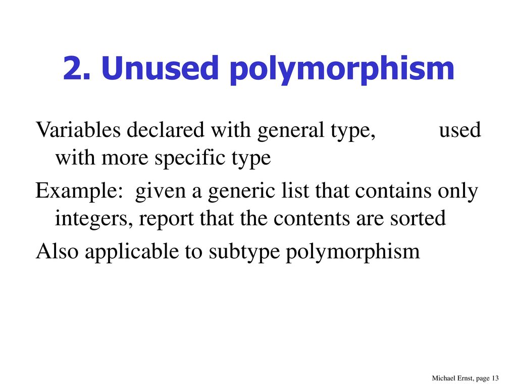 Quickly Detecting Relevant Program Invariants - ppt download