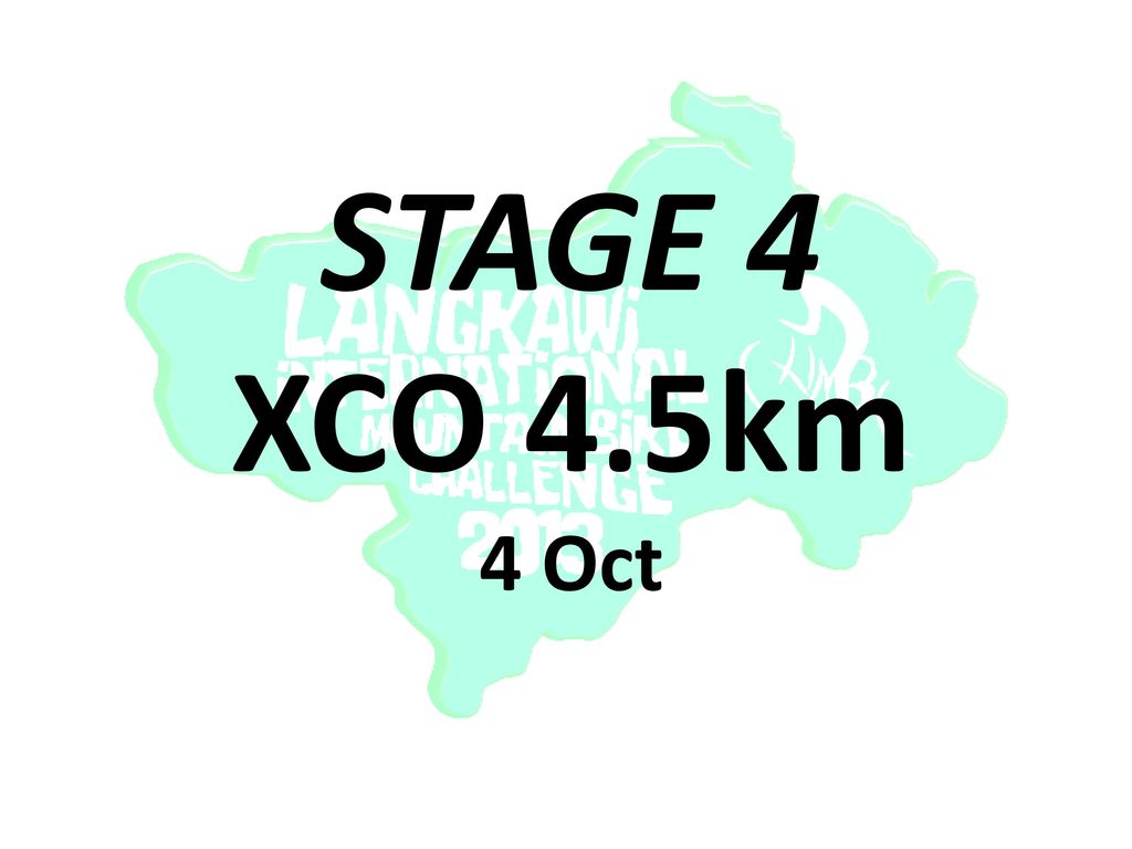 STAGE 4 XCO 4.5km 4 Oct