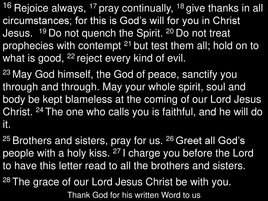 1 Thessalonians 1 Jan Thanksgiving For Faith Chap 1 Ppt Download 7-26-2020-9am-thank-you-for-joining-us-today-may-god-bless-you-and