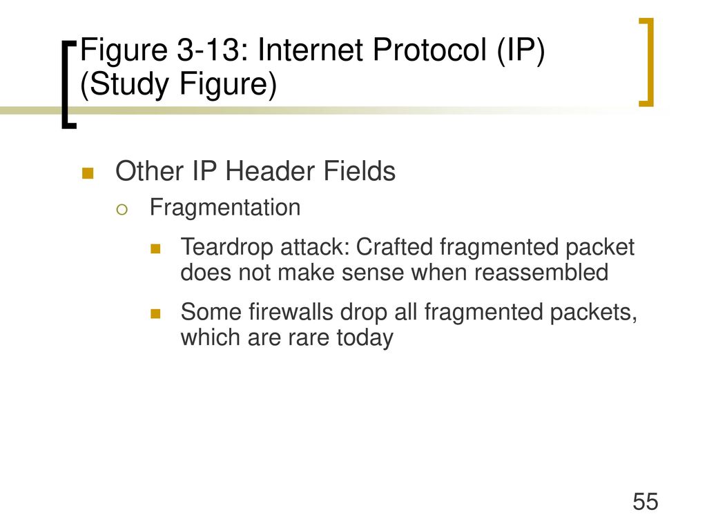 Figure 3-13: Internet Protocol (IP) (Study Figure)