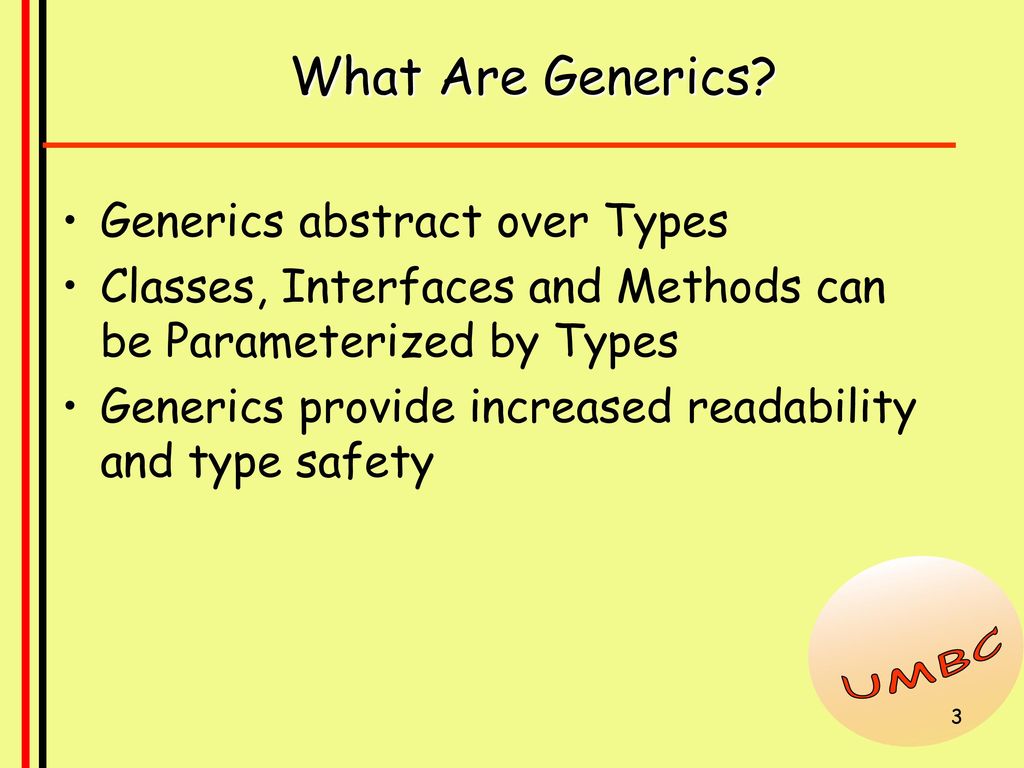 Java Generics A Key Component In Java Ppt Download