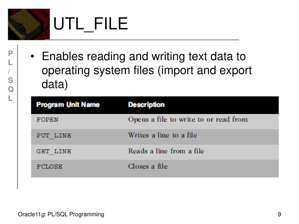 UTL_FILE Exceptions in Oracle with Examples - Dot Net Tutorials