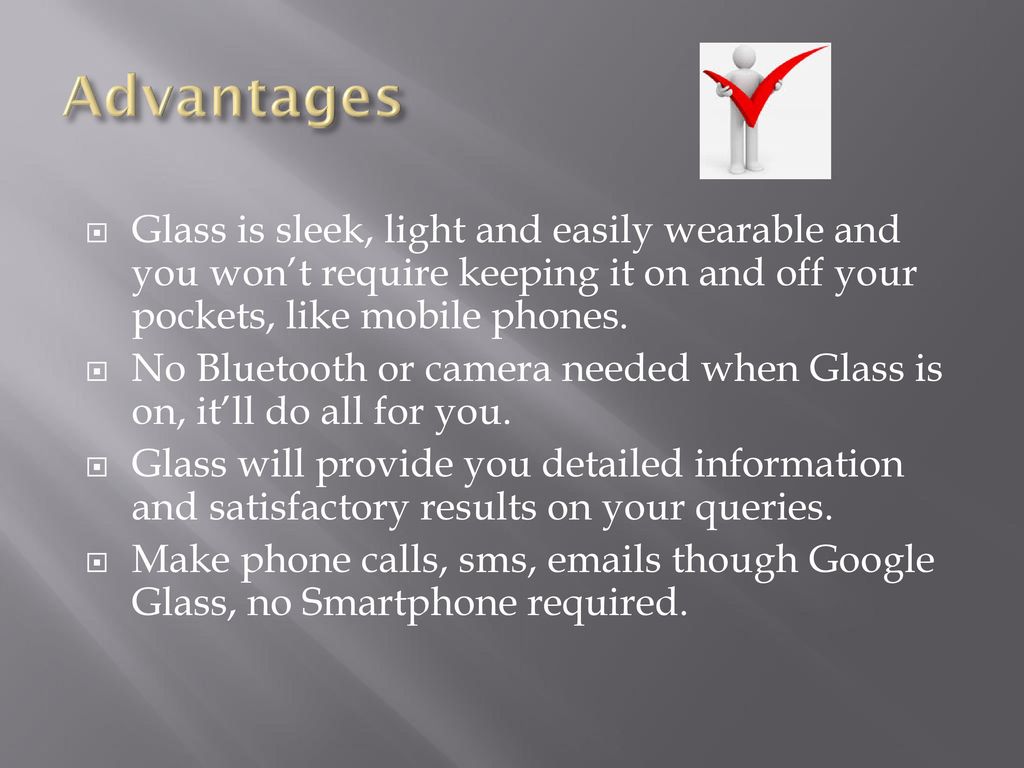 Seminar On Google Glass - ppt download