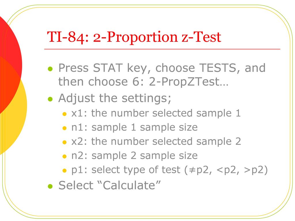 AP Statistics Comparing Two Proportions ppt download