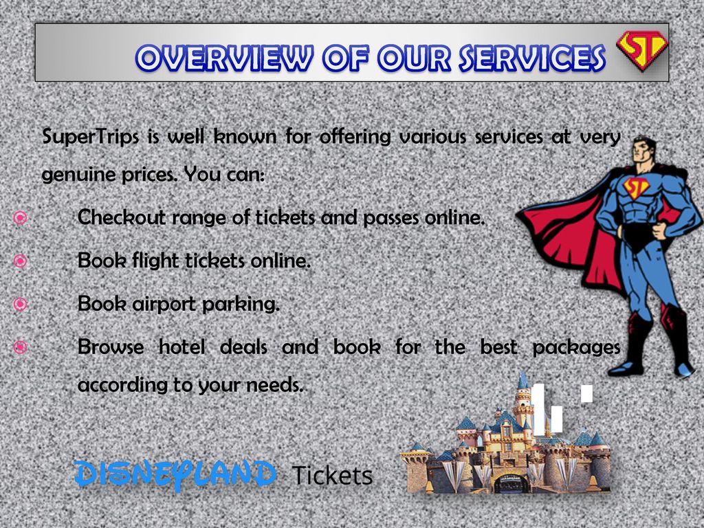 OVERVIEW OF OUR SERVICES