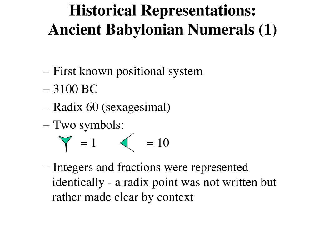 Fixed-Point Representations. - ppt download