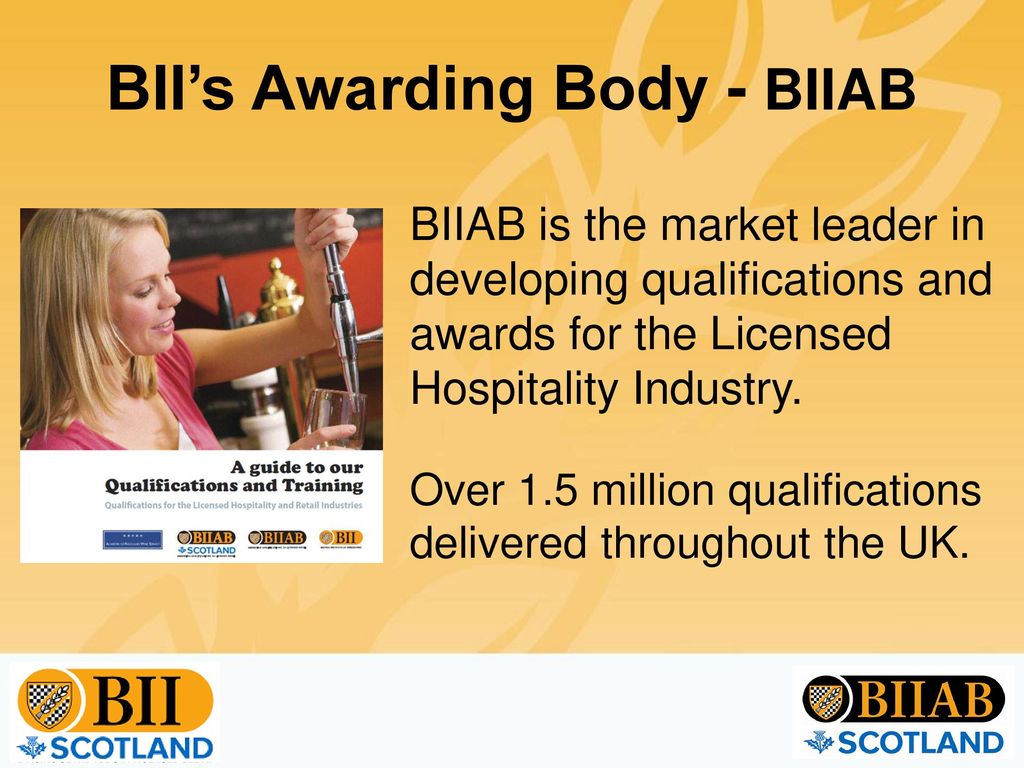 BII’s Awarding Body - BIIAB