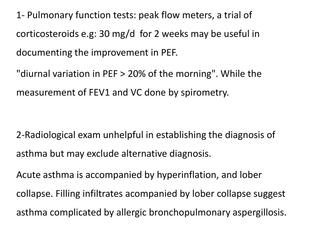 Asthma chronic airway inflammation and increased airway hyper