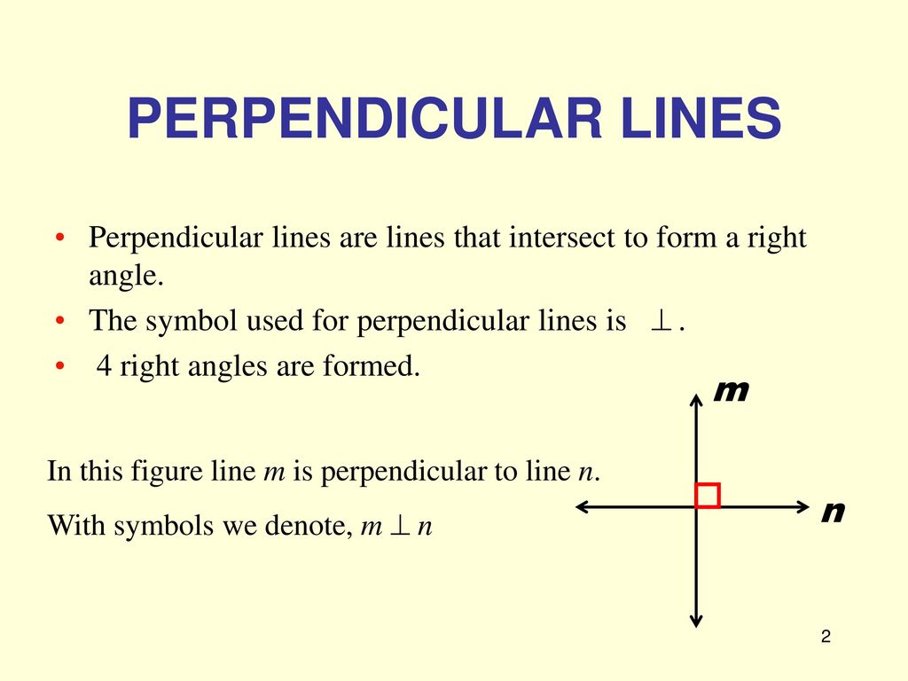 Section 3.1 Pairs of Lines. - ppt download