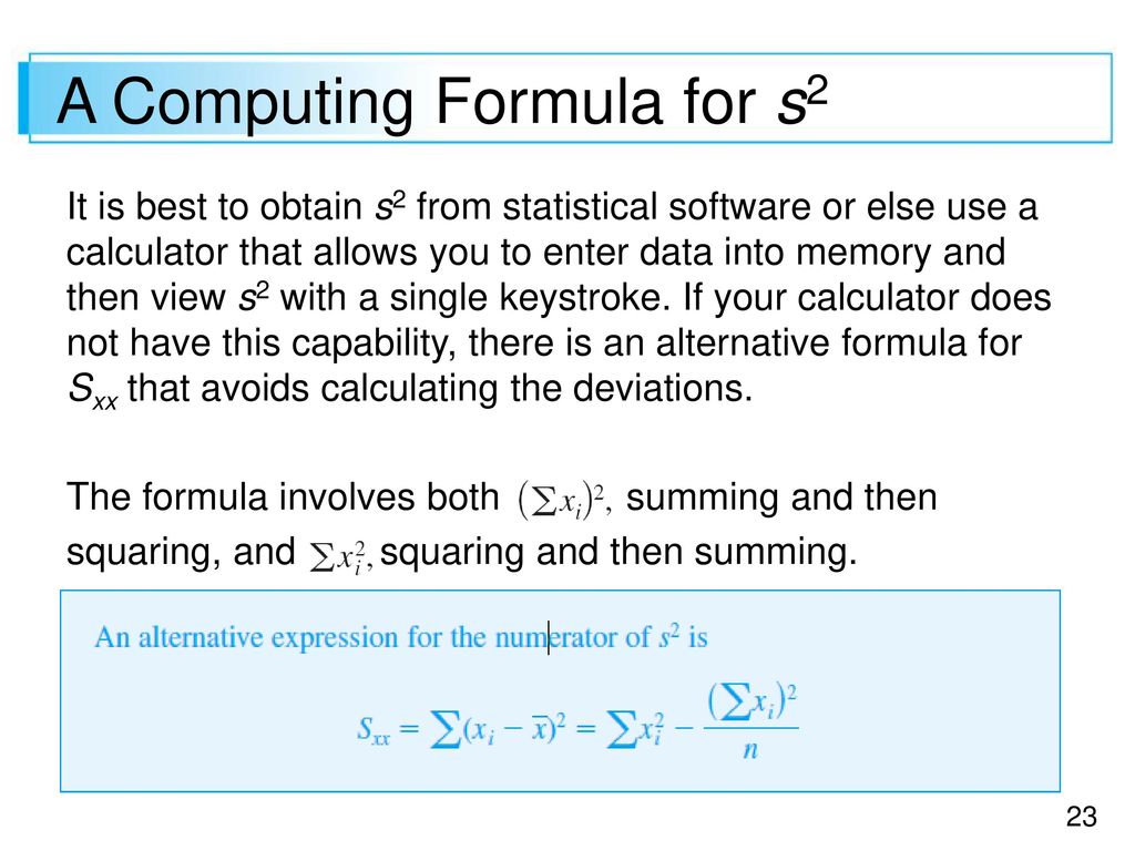 1.4 Measures of Variability - ppt download