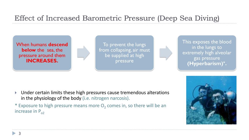 Effects of Low and High Gas Pressure on the Body - ppt download