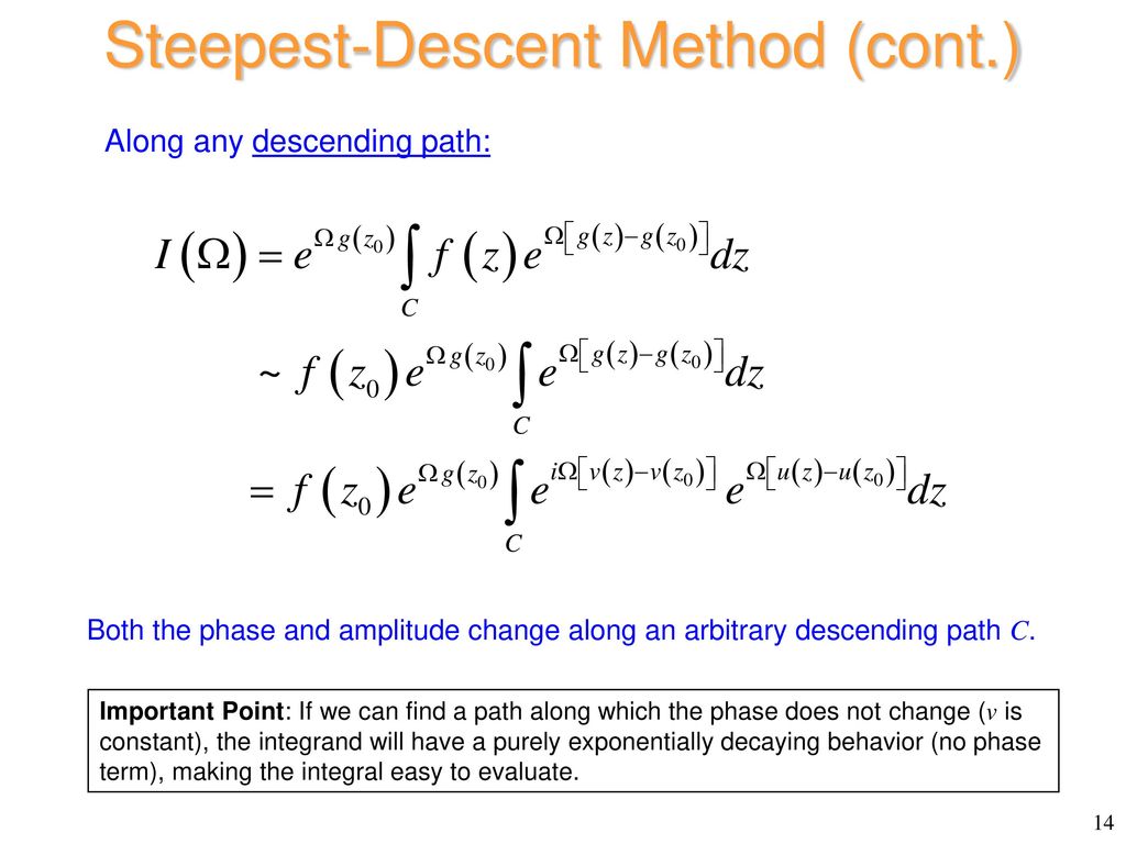 PPT - 4. Method of Steepest Descent PowerPoint Presentation, free download  - ID:5654845