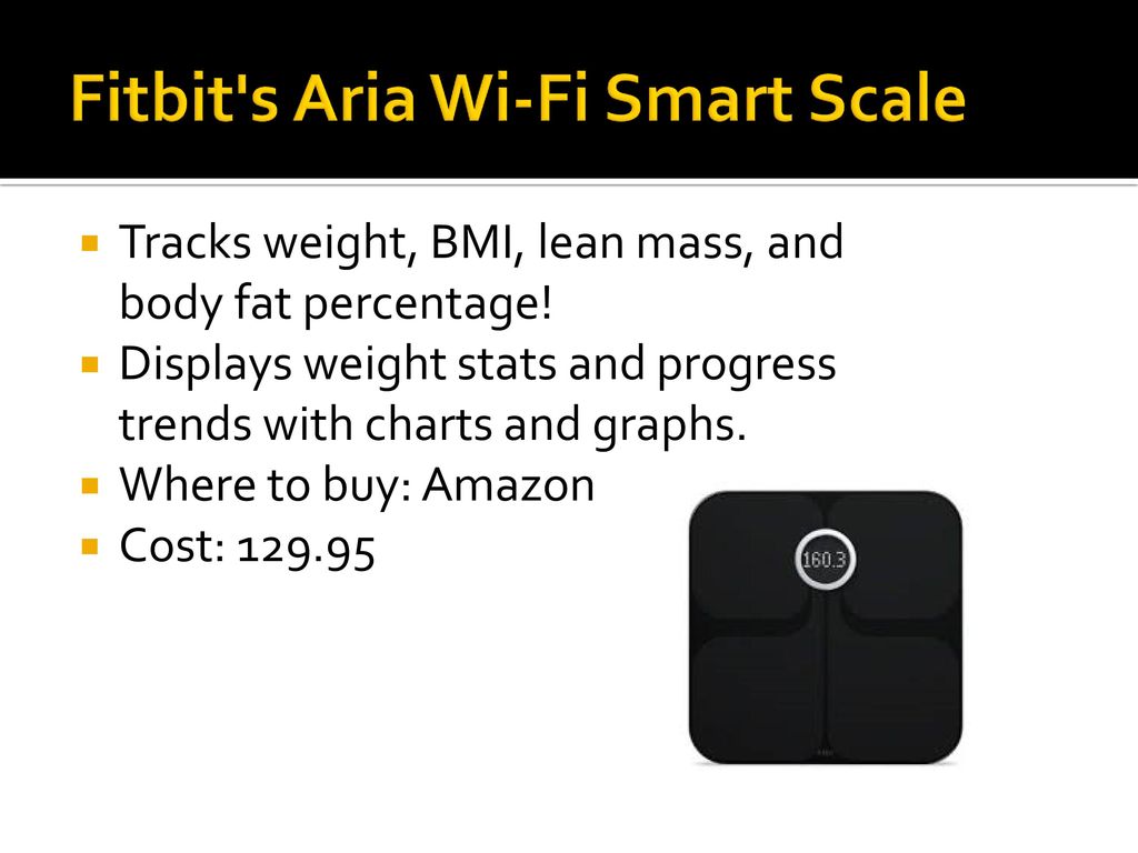 Fitbit s Aria Wi‑Fi Smart Scale