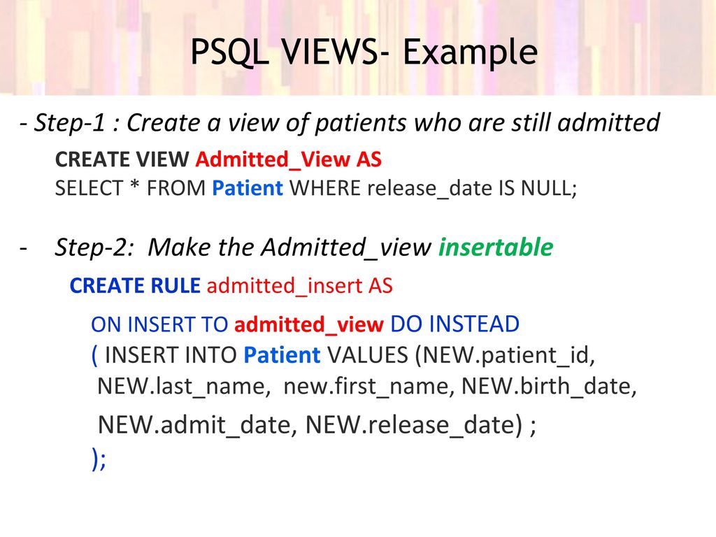 Csci 52 introduction to sql fall ppt download