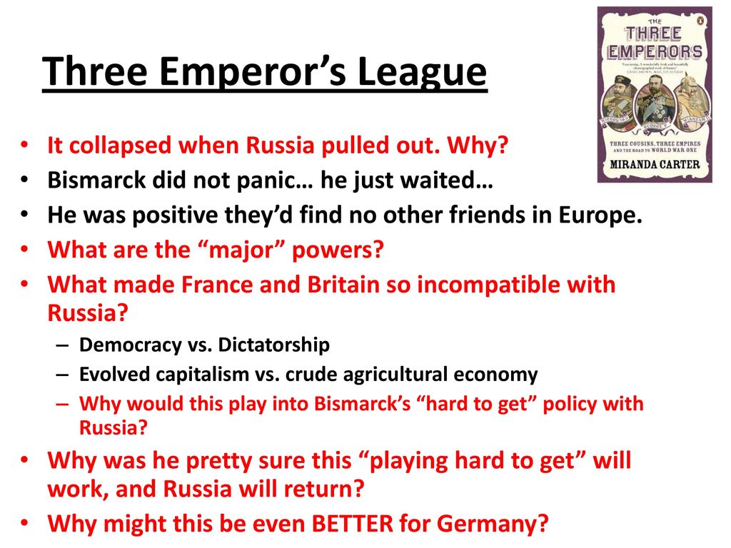 The three emperors three cousins three empires and the road to world war one