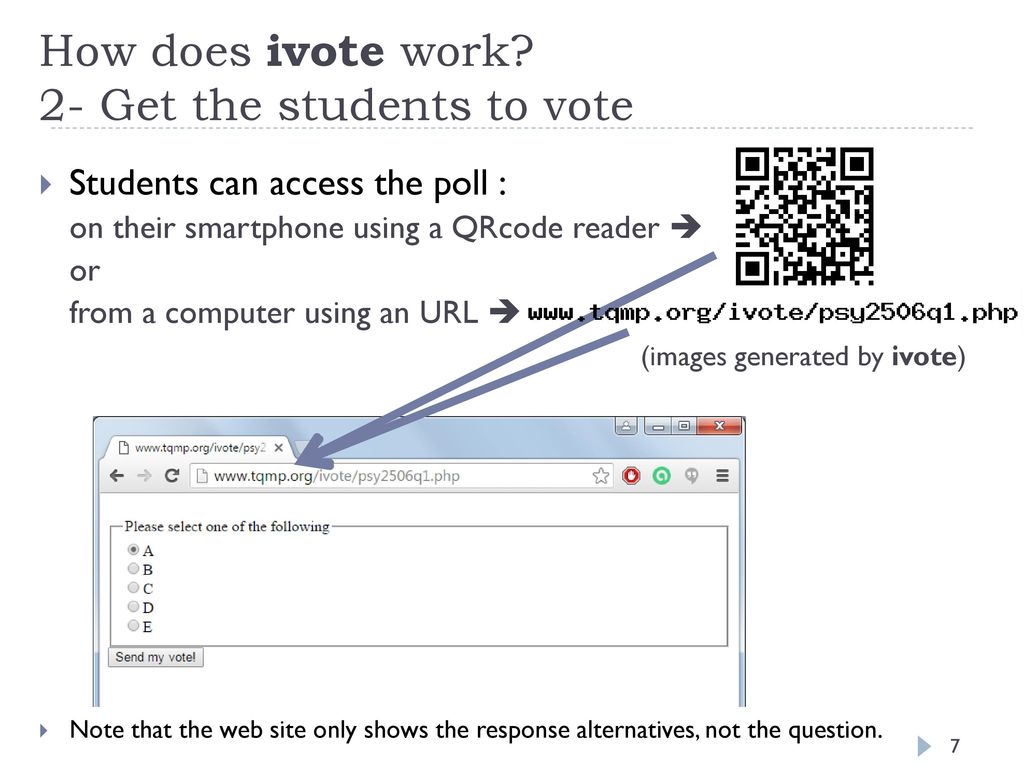 Ivote a system for polling students in the class ppt download