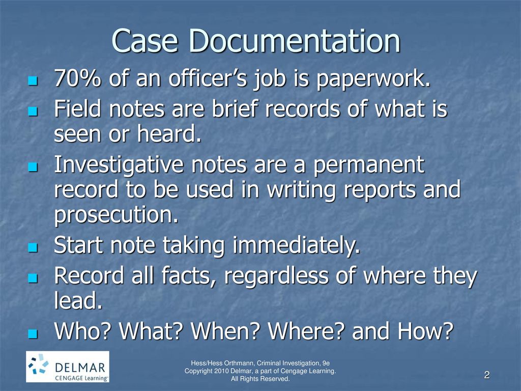 Chapter 2 Documenting The Crime Scene Note Taking Pho - vrogue.co