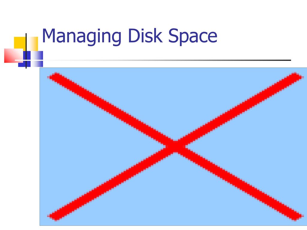 Bif713 managing disk space ppt download