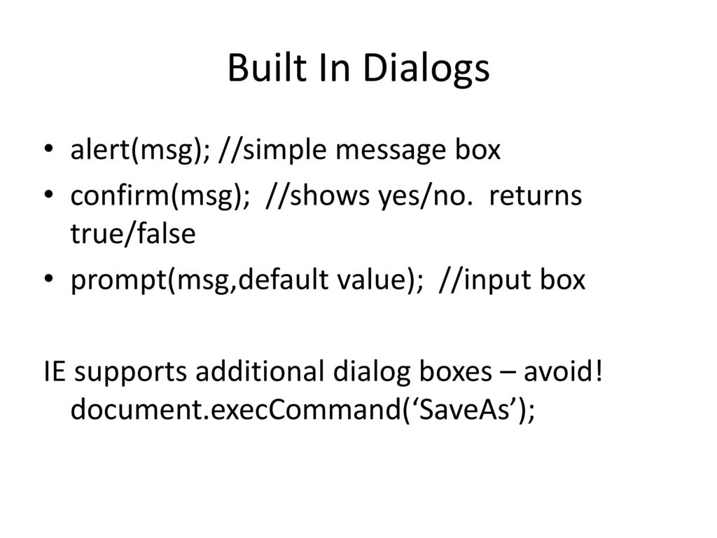 Introducing JavaScript - ppt download