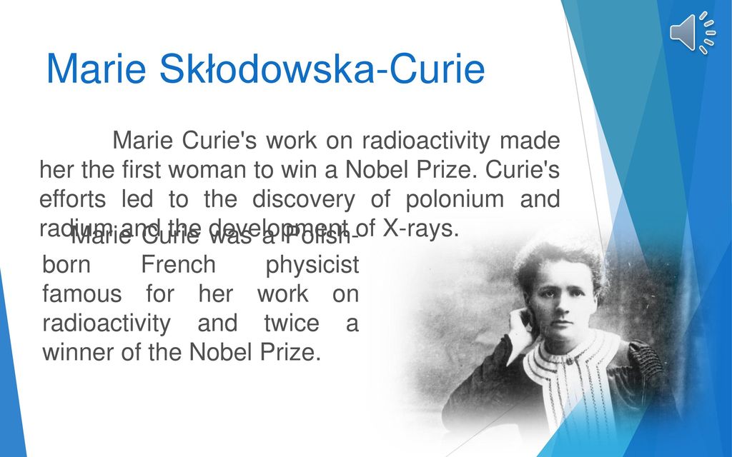 Marie Curie. - ppt download