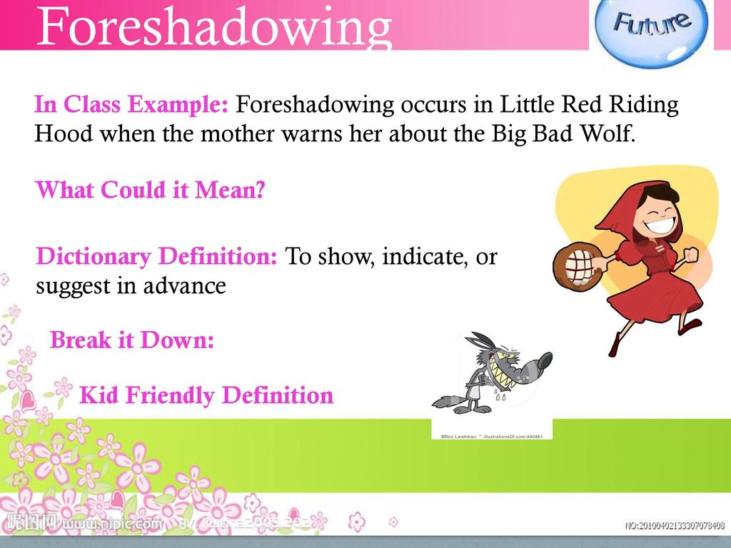 Foreshadowing Examples For Kids