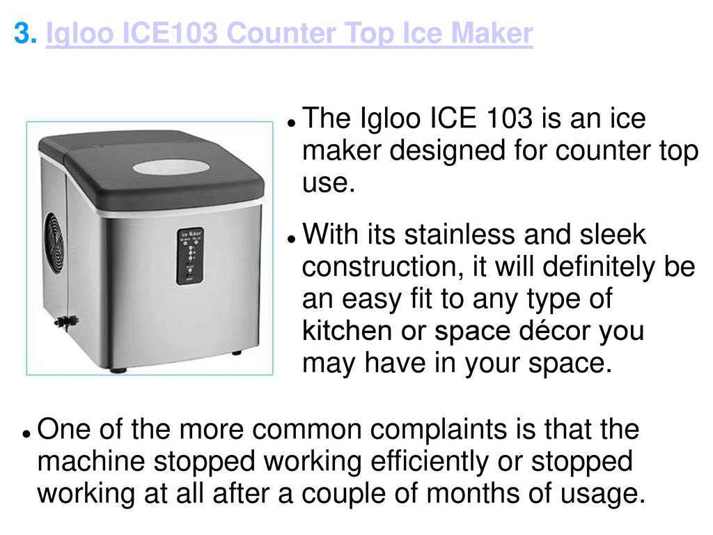 Best Portable Ice Maker Guide for Eager Buyers (2017) ppt download
