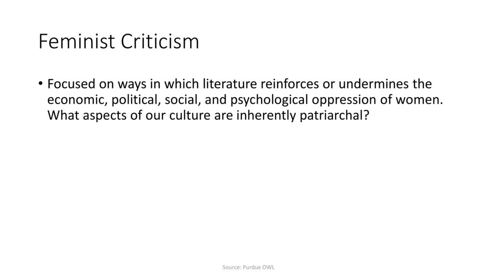 Literary Theory & Schools Of Criticism - Ppt Download