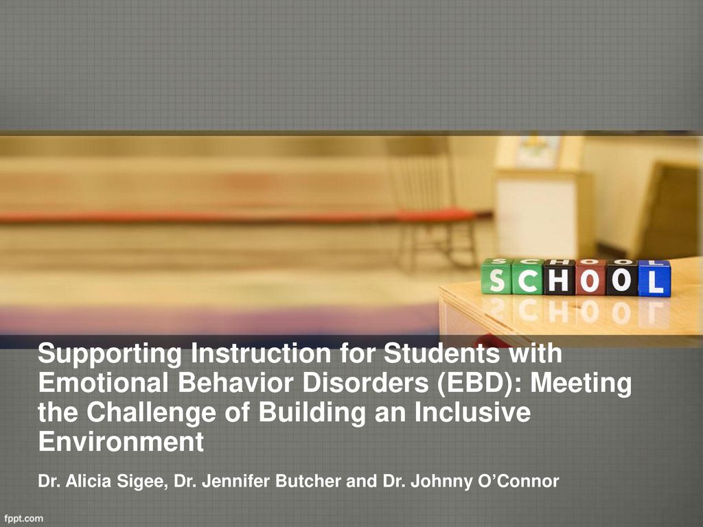 challenges of teaching students with ebd