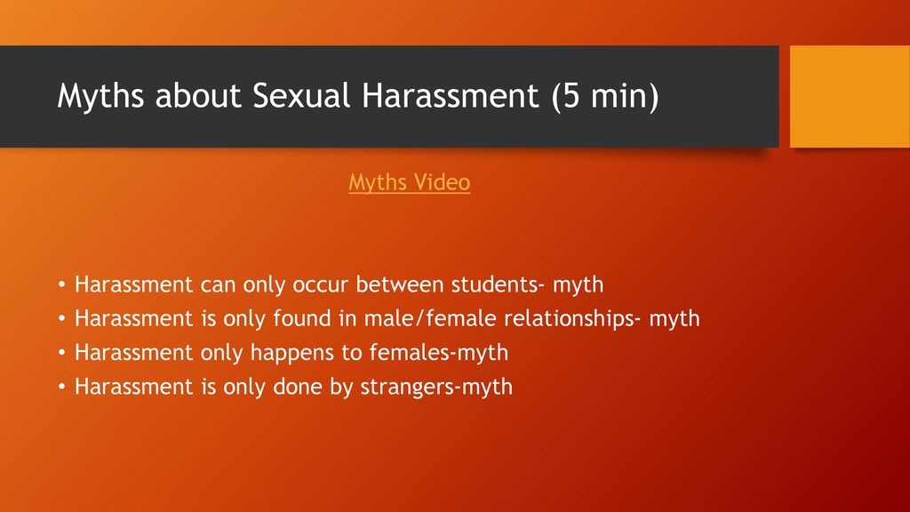 Sexual Harassment And Bullying Ppt Download 8204