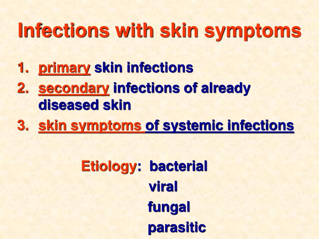 Agents Of Skin-manifested Infections – I - Ppt Download