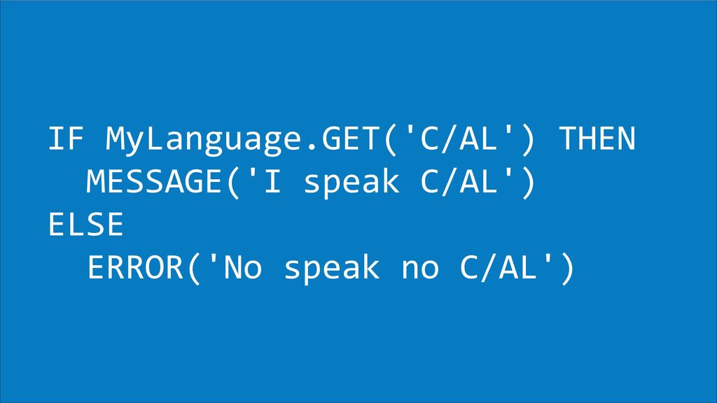 OP04 What is C/AL and Why Should I Care? - ppt download