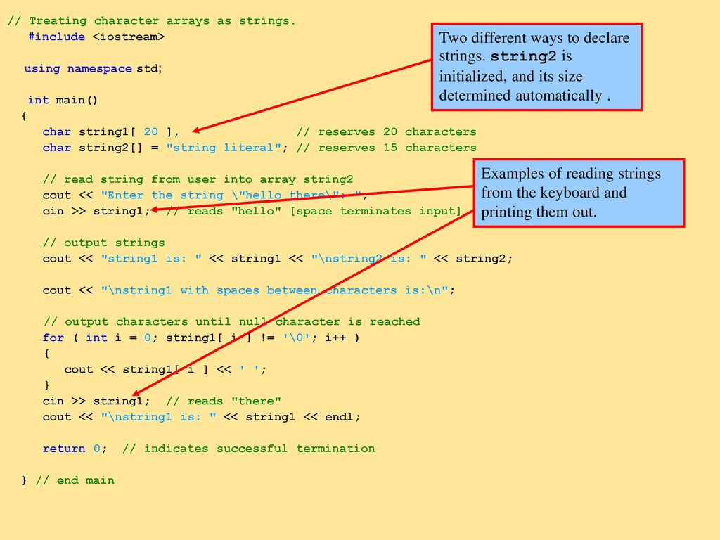 Arrays (Static) Introduction Data Structures Arrays Declaring Arrays ...