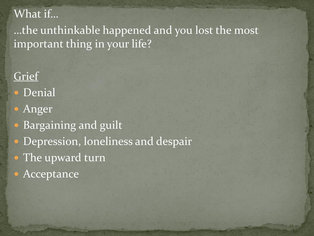 Gratitude and Grief. - ppt download
