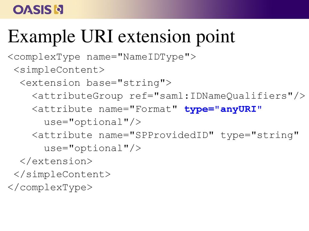 A Use Case for SAML Extensibility - ppt download