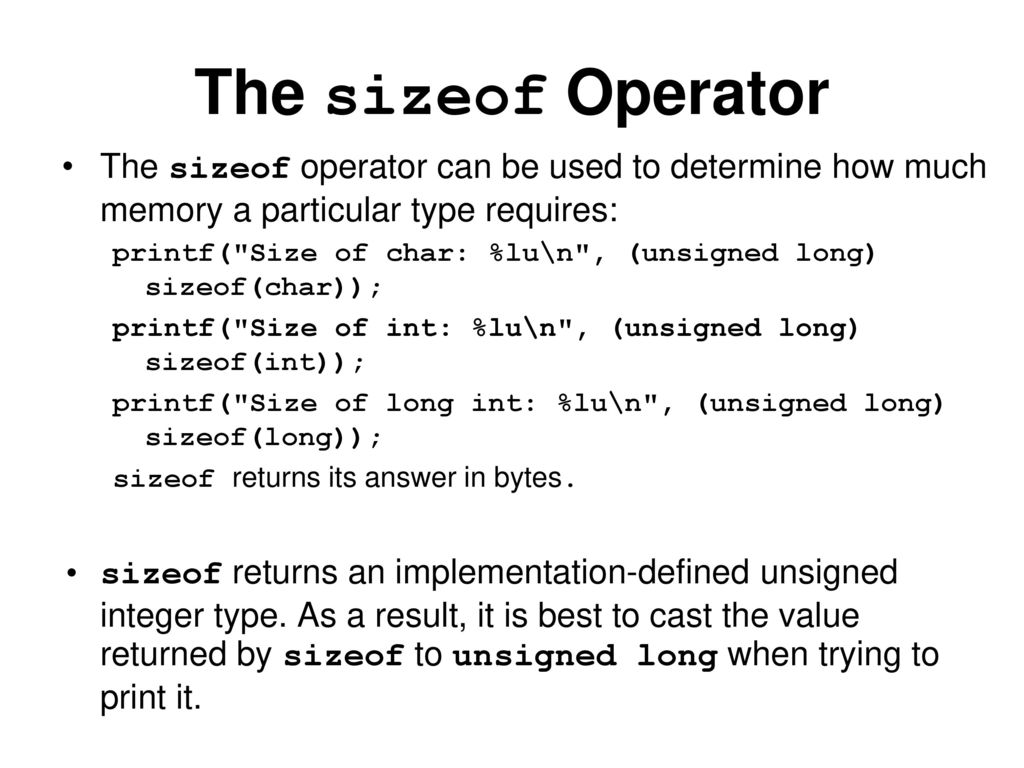 7. BASIC TYPES. - ppt download
